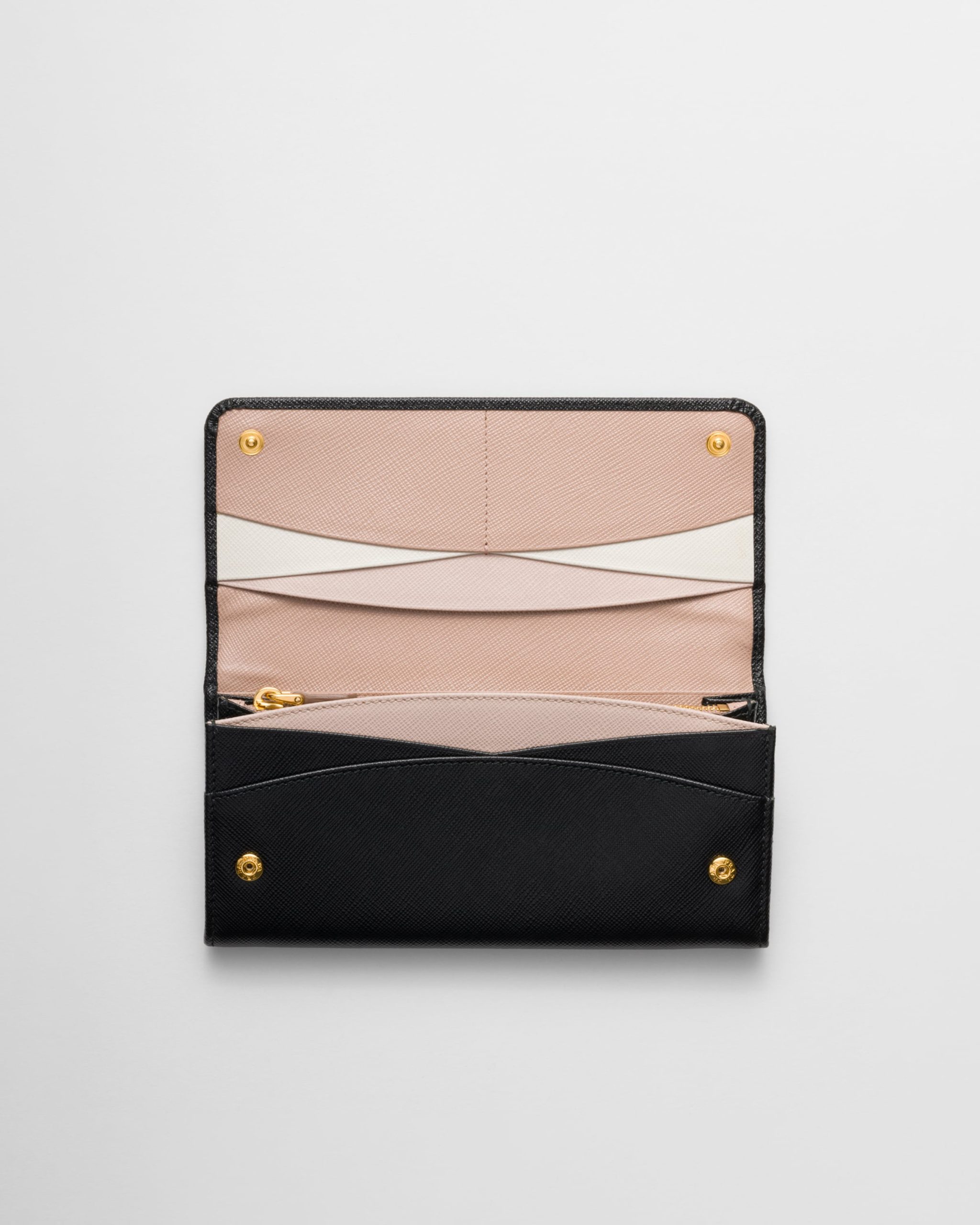 Prada Large Saffiano Leather Wallet - Image 4